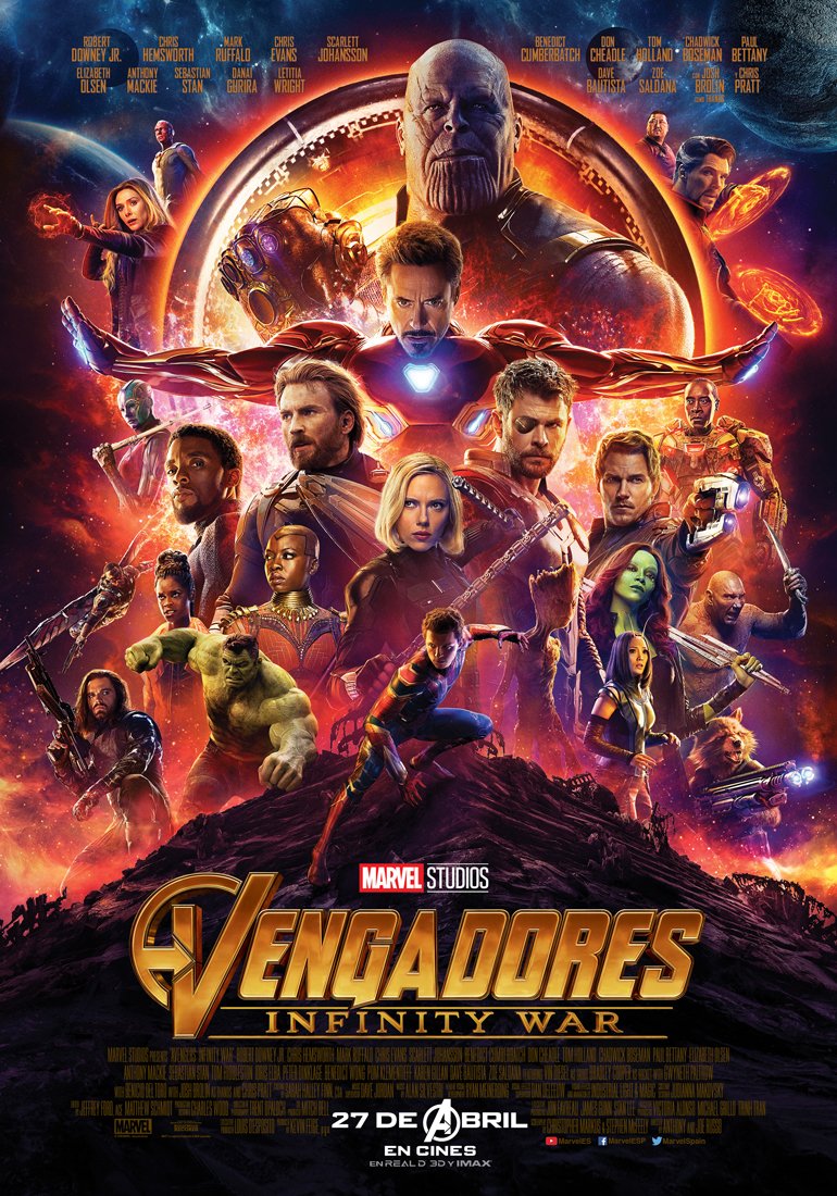AVENGERS INFINITY WAR