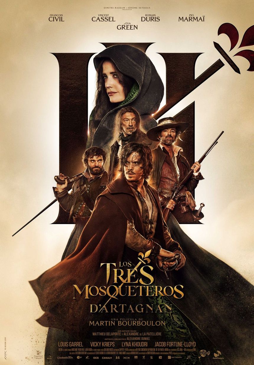 LOS 3 MOSQUETEROS DE DARTAGNAN